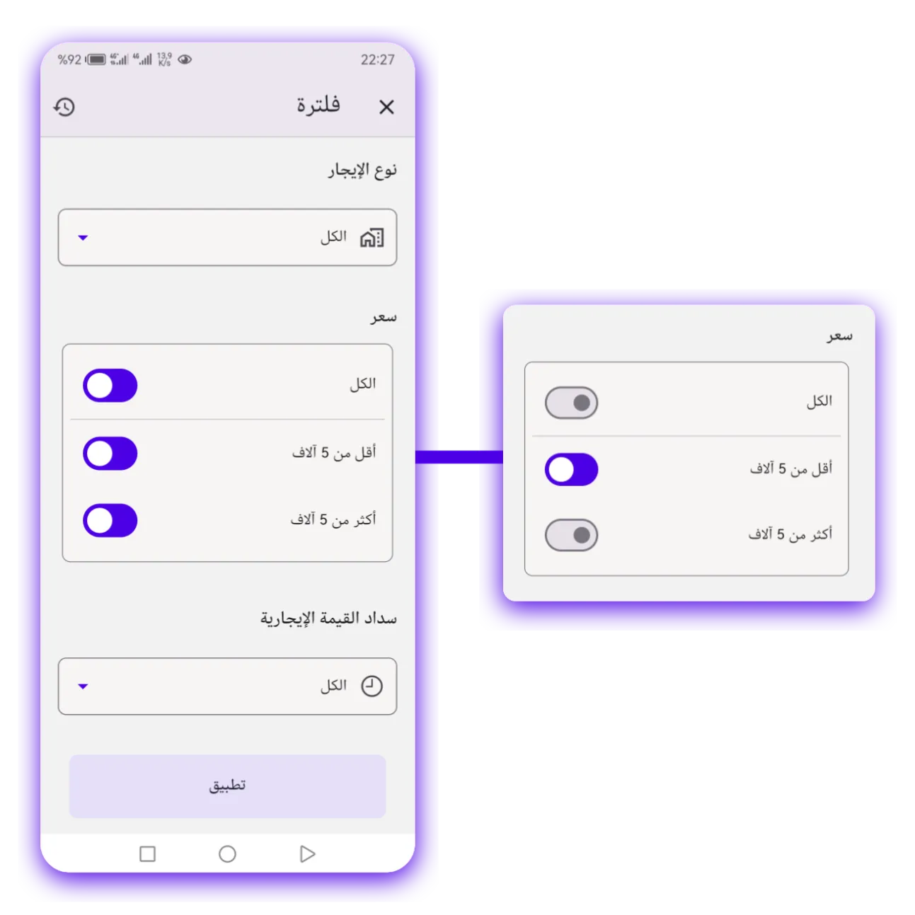 Ajbarly for-rent filter by price